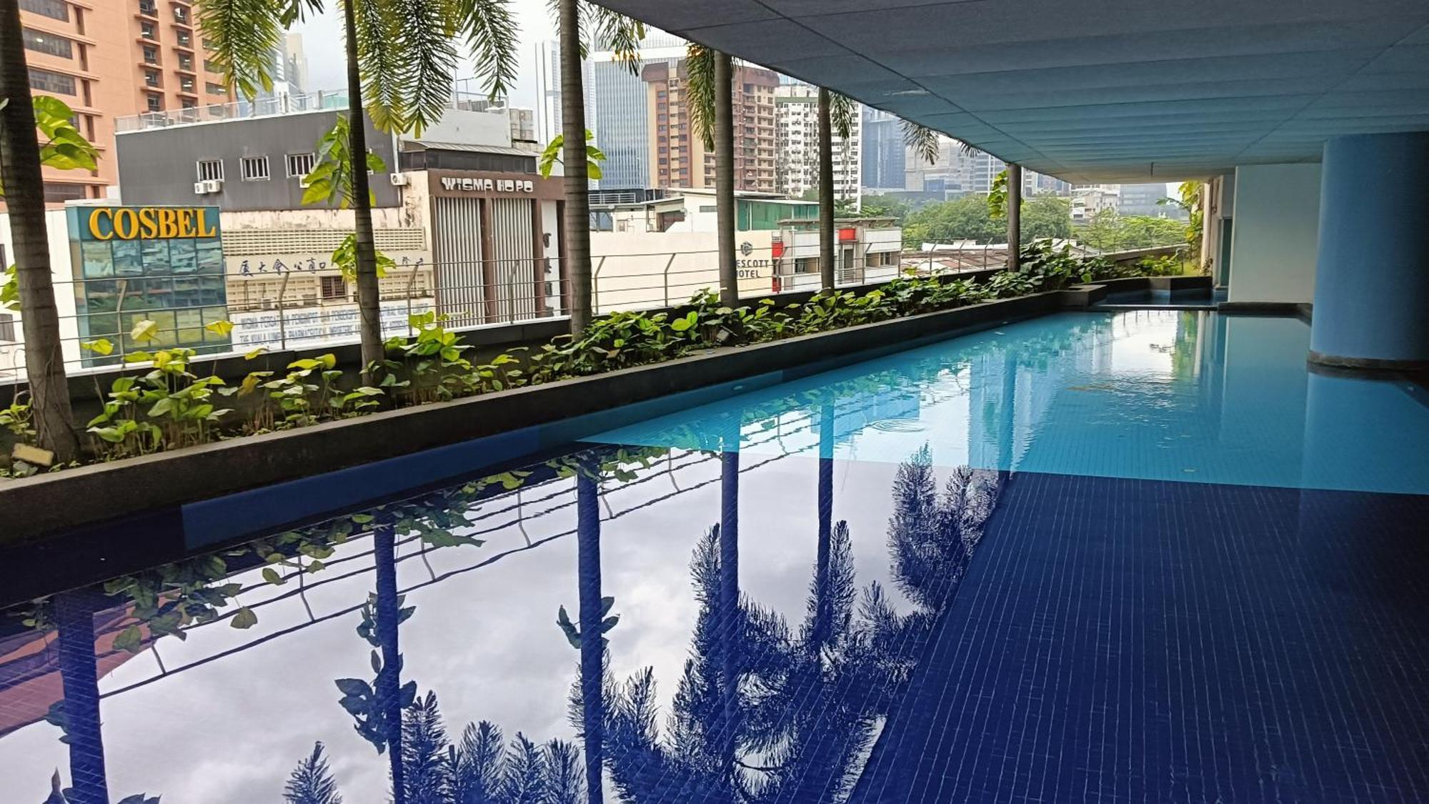 Appartamento Taragon Bbcc Kuala Lumpur Esterno foto